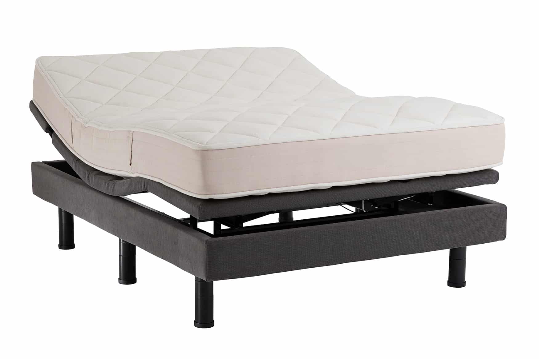 Custom Comfort A-400 – Deck-on-Rail Premium Wireless Adjustable Bed