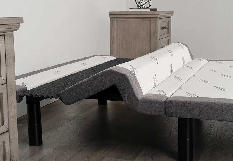 Custom Comfort A-400 Plus – Premium Wireless Adjustable Bed with Massage & Lumbar 400 lumbar 1