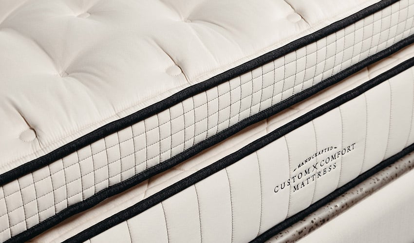 Custom Comfort Mattress - Adjustable Bed Event Napa Mattress SideView