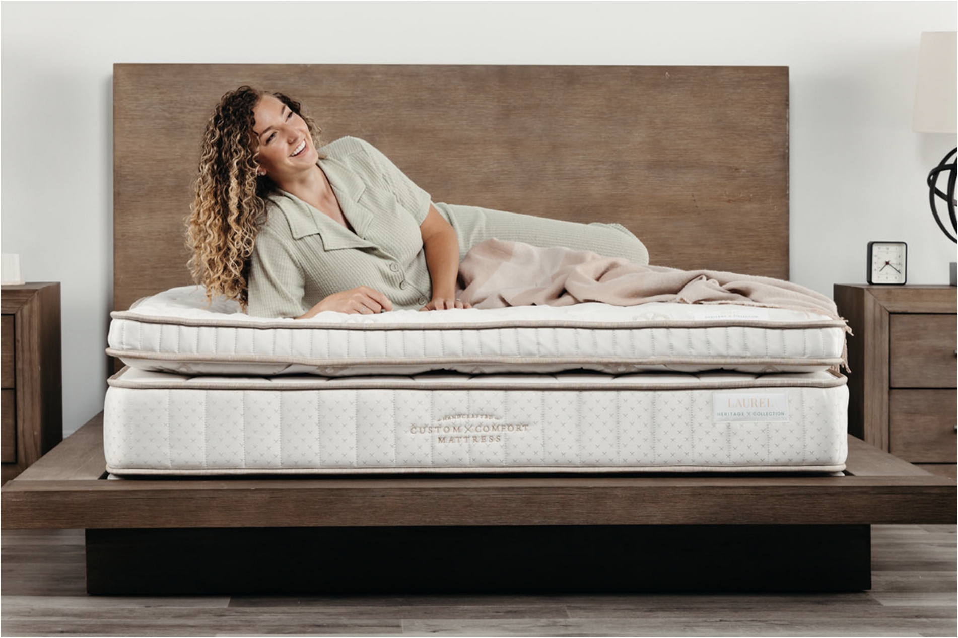 Custom Comfort Mattress - Limited Offers - Enjoy a $250 gift - January 2024 laurel 1