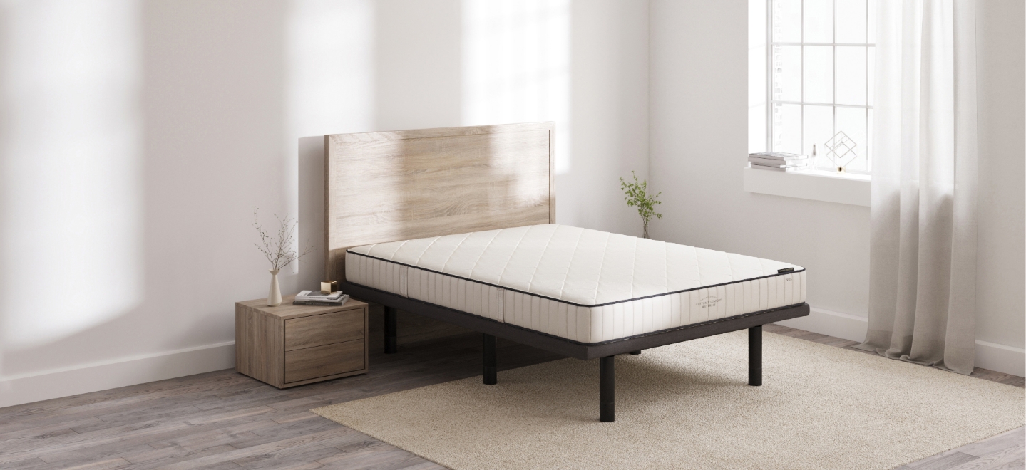 Custom Comfort A-300 Plus – Premium Wireless Adjustable Bed with Massage 300 adjustable legs