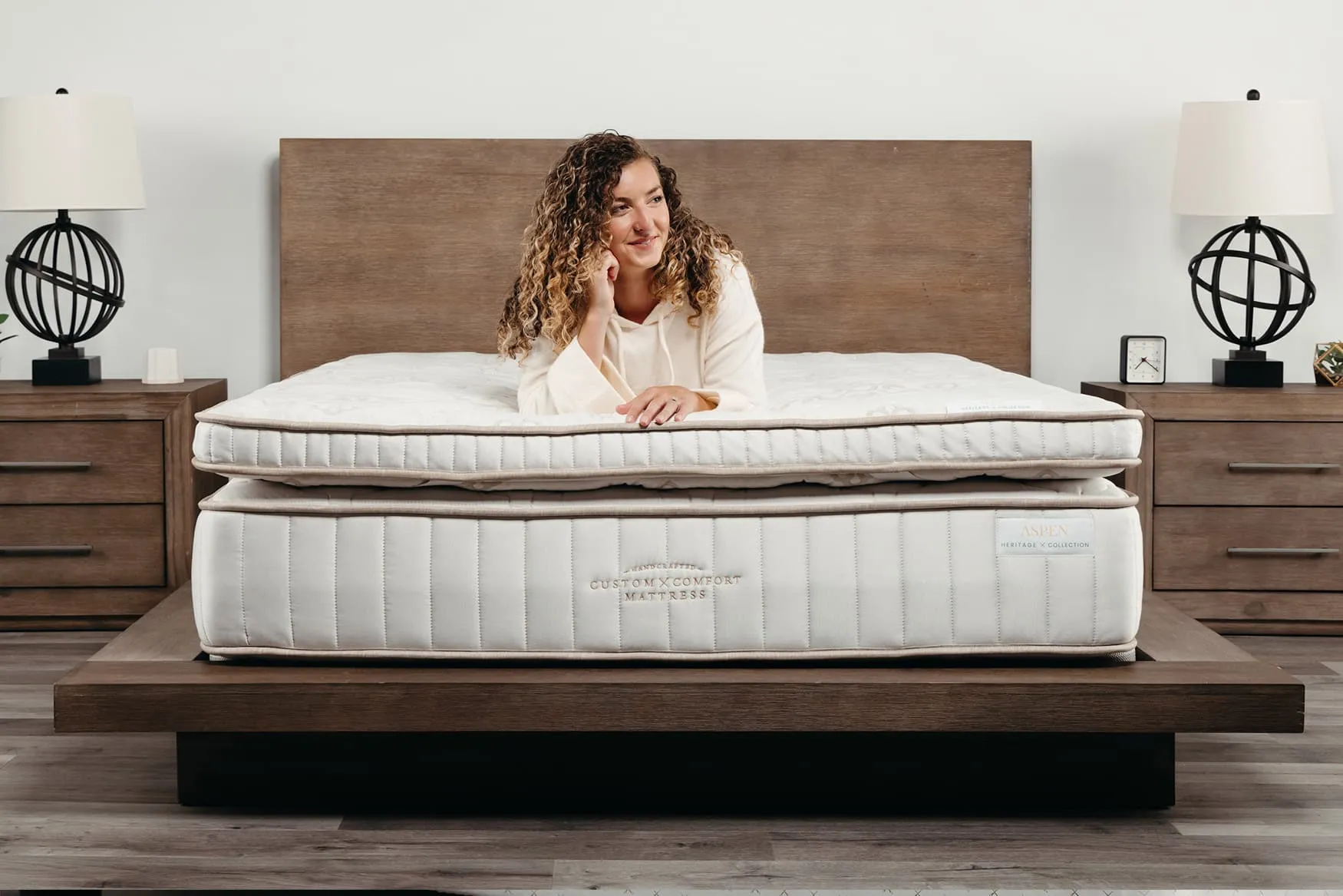 Heritage Collection CustomComfortMattress HeritageCollection AspenMattress5topperModel2022.0616 1