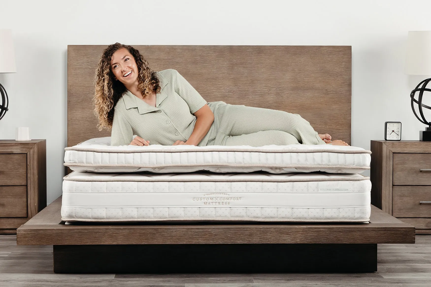 Heritage Collection CustomComfortMattress HeritageCollection BodhiMattress5topperModel2022.0681