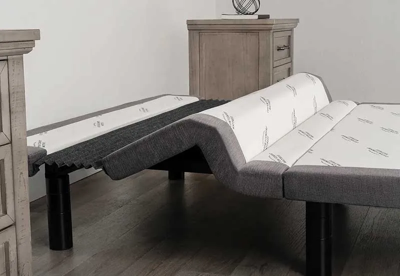 Custom Comfort A-400 Plus – Premium Wireless Adjustable Bed with Massage & Lumbar 400 lumbar 1