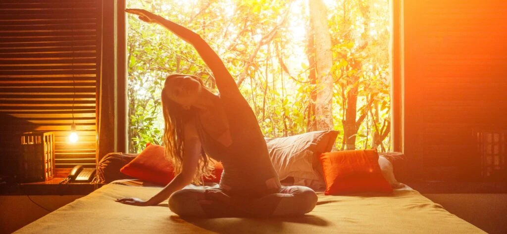 Healthy Sleep Habits:<br>Quiet Reflection for Better Sleep blog header