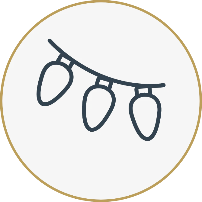 Create Your Holiday Sleep Sanctuary:</br>Tips for Restful Nights lights