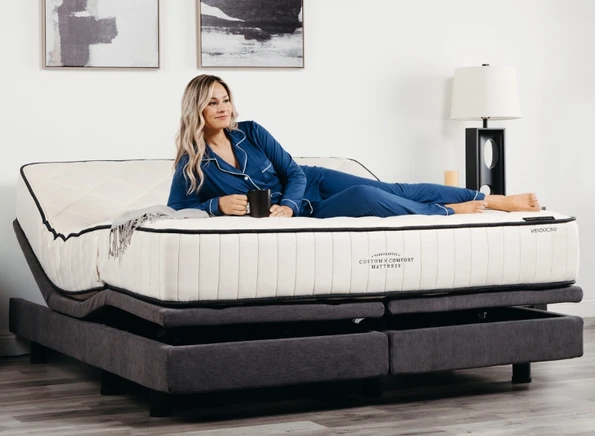 best vibrating mattress Helix Adjustable Base main image 1